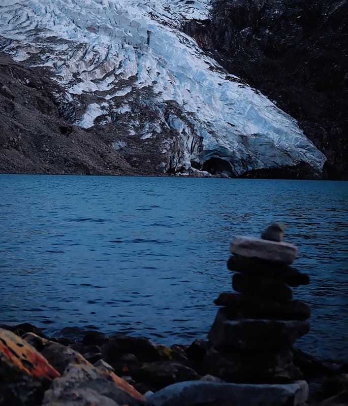 Duina Co & Langtso Glacier detail view 4