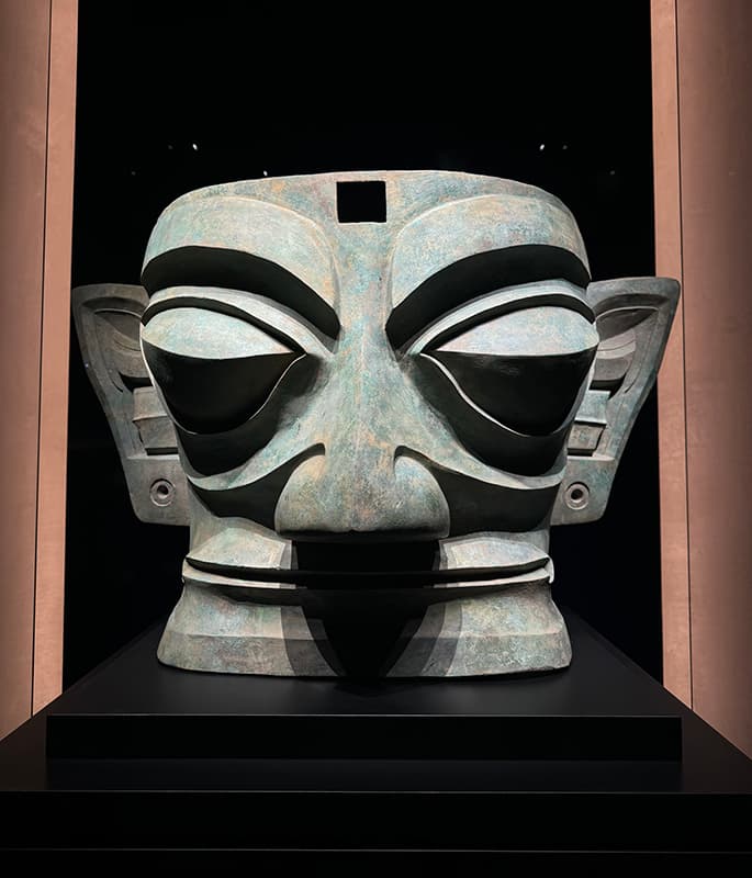 Sanxingdui Museum detail view 6